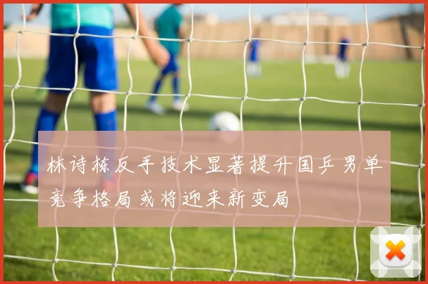 林诗栋反手技术显著提升国乒男单竞争格局或将迎来新变局